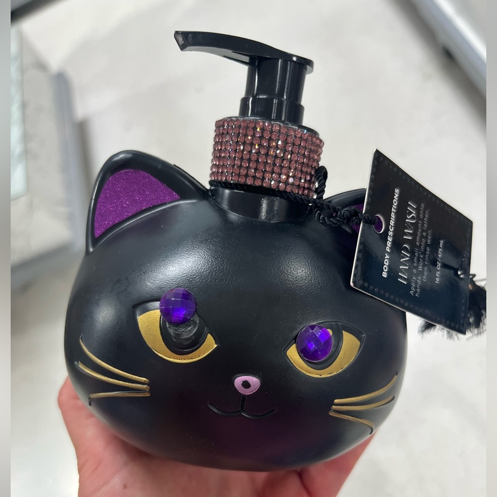 NWT ⚜️🐈‍⬛⚜️ Body Prescriptions Halloween Black Cat Cleansing Hand Soap - Picture 7 of 11